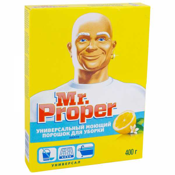 Ср-во моющ. MR. PROPER 400г Лимон