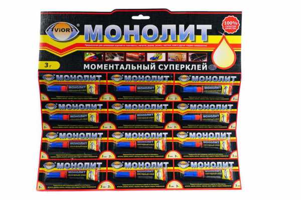 "Супер-клей ""МОНОЛИТ"" 3гр"