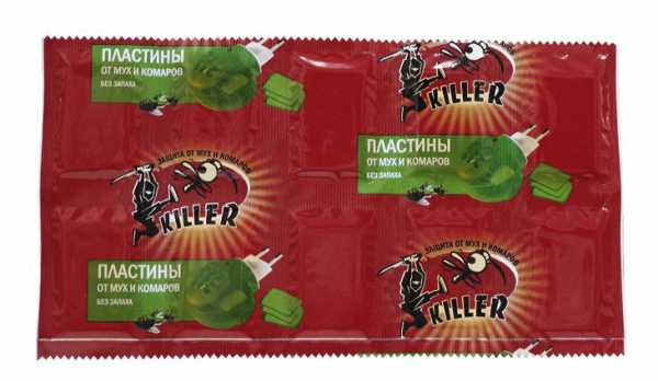 Пластины от комар. и мух б/запаха 4056/63