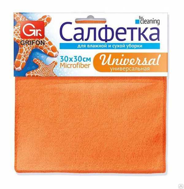 Салфетка из микрофибры 30*30см (1/200)Универс. 3936/9