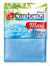 Салфетка из микрофибры 50*60см (1шт/1уп/100уп) 3930/71