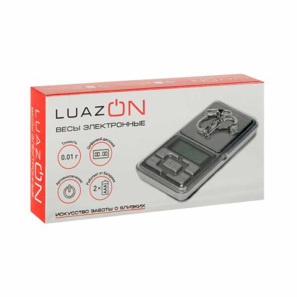 Весы LuazON z323-230, портативные, электронные, до 200 гр