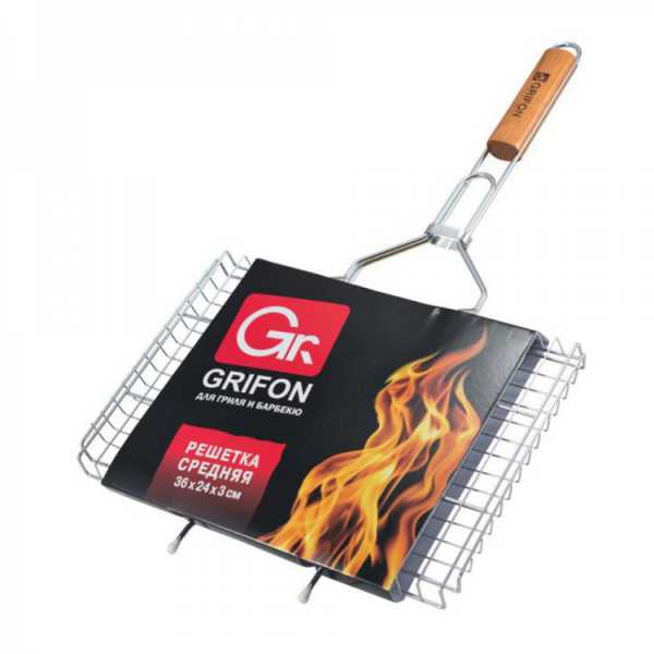 Решетка 36*24*3см сталь 2мм GRIFON
