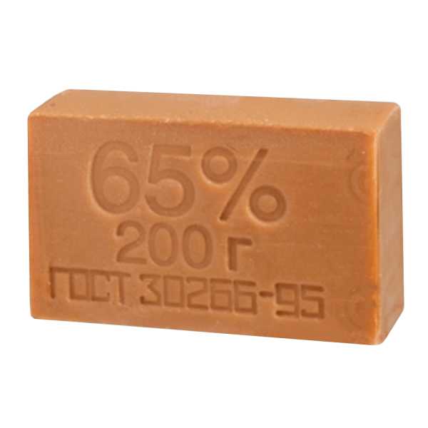 Мыло хоз.65% 200гр. 1/60