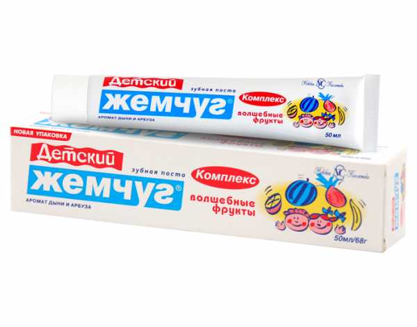 Зубная паста детская Новый жемчуг 3-14 лет 50мл 3622/0