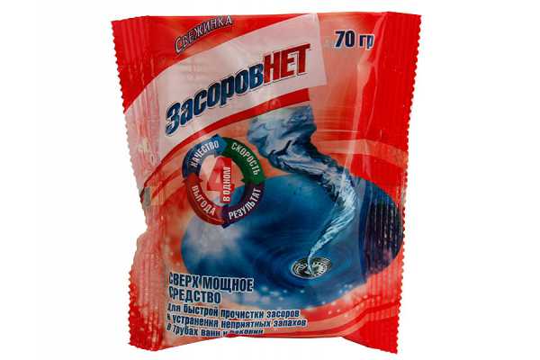 Ср-во д/очистки труб СВЕЖИНКА 70гр 1*30шт 0954/96