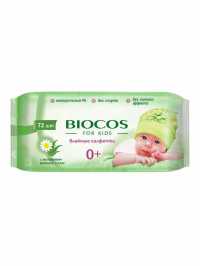 Салфетка влажная "BioCos" детские уп. 72 6005/021