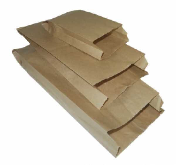 Пакет бумажный VB 250*200*90 (100/1200) б/п 4001/1